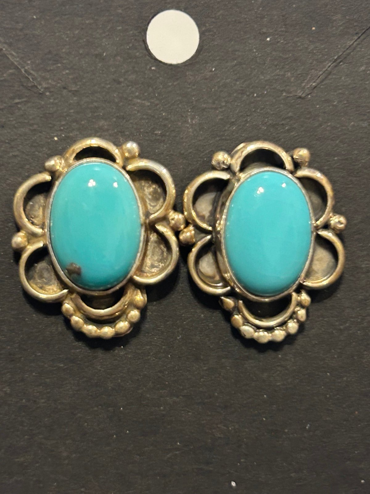 Jeff Largo Campitos Turquoise Earrings