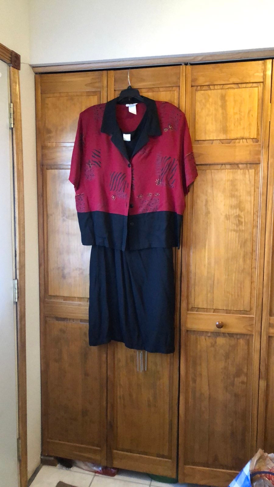 Vintage Los Angeles Woman 2 Piece Set Jacket & Dress 22