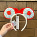 Disney Spider-Man With Great Power Yarn Minnie Ear Headband Gwen Stacy
