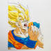 Dragon Ball Illustration with Flames - Part of Officially Published Collection
