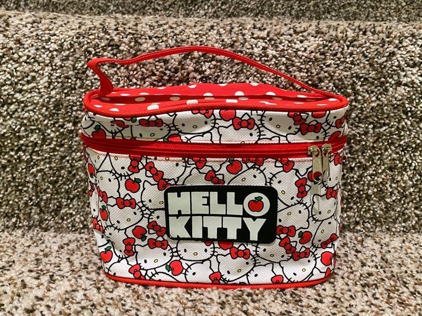 Hello kitty cosmetic bag