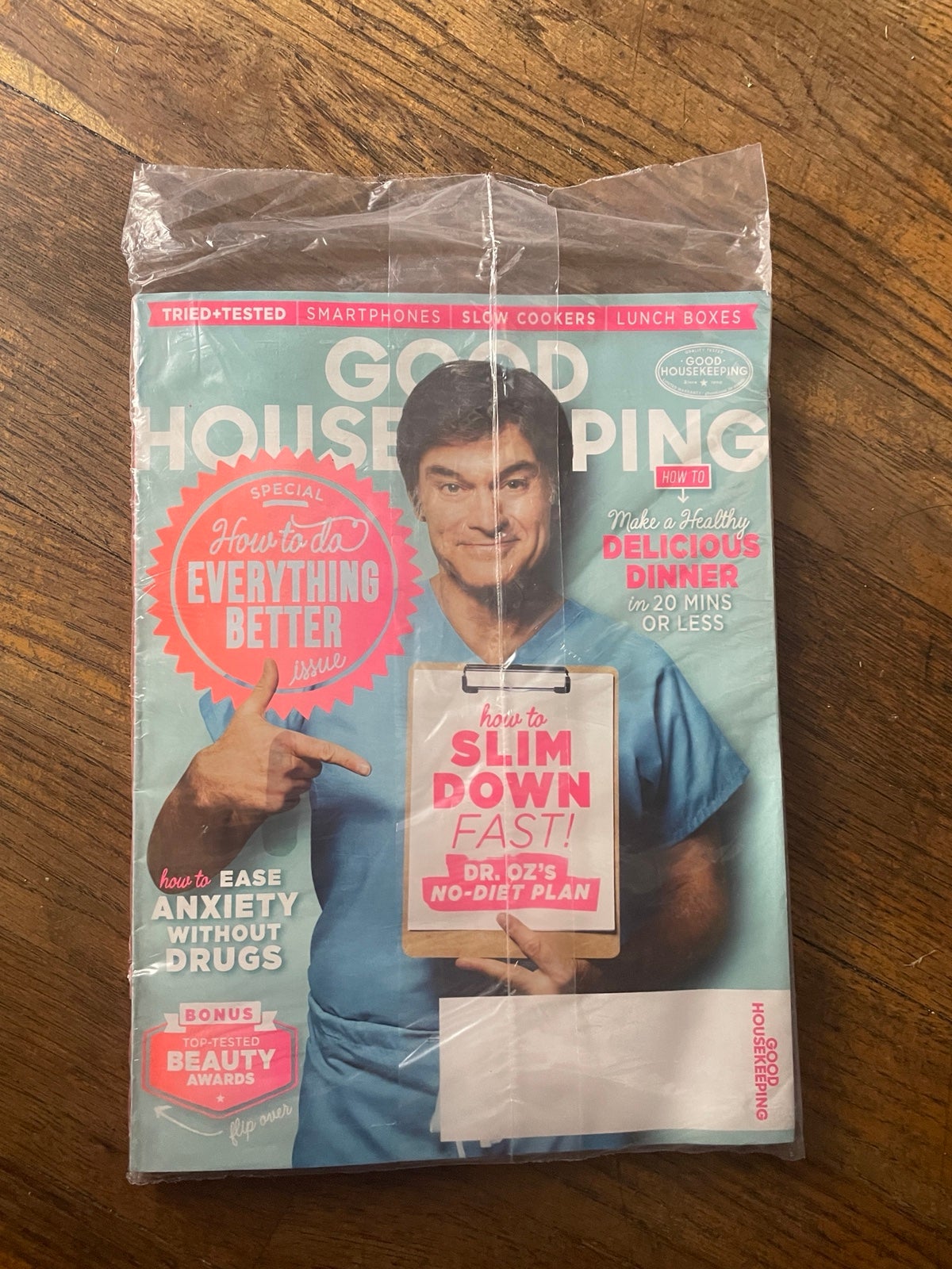 NWT Good Housekeeping Magazine Dr. Oz September 2015