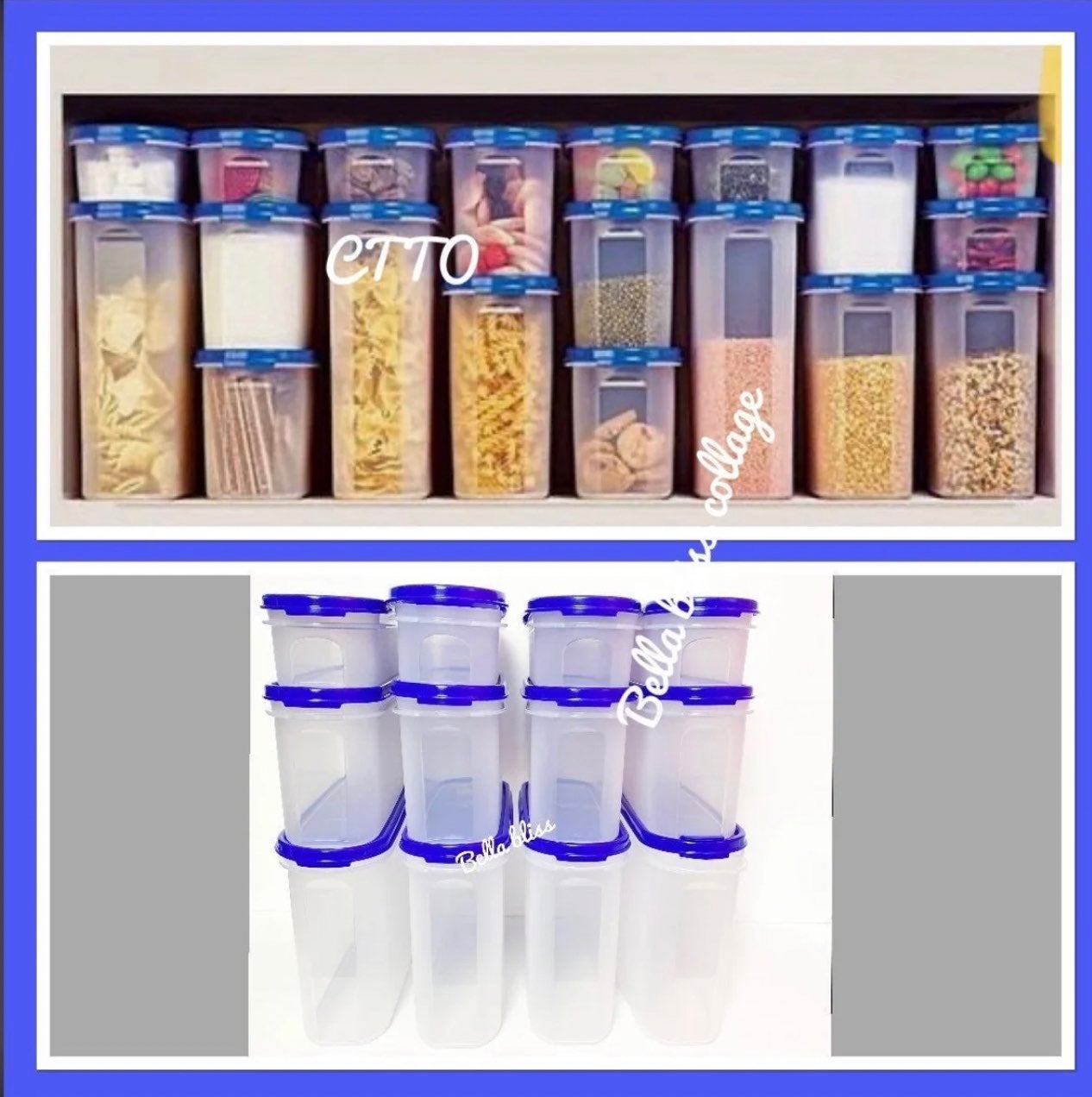 Tupperware 12 modular mates oval