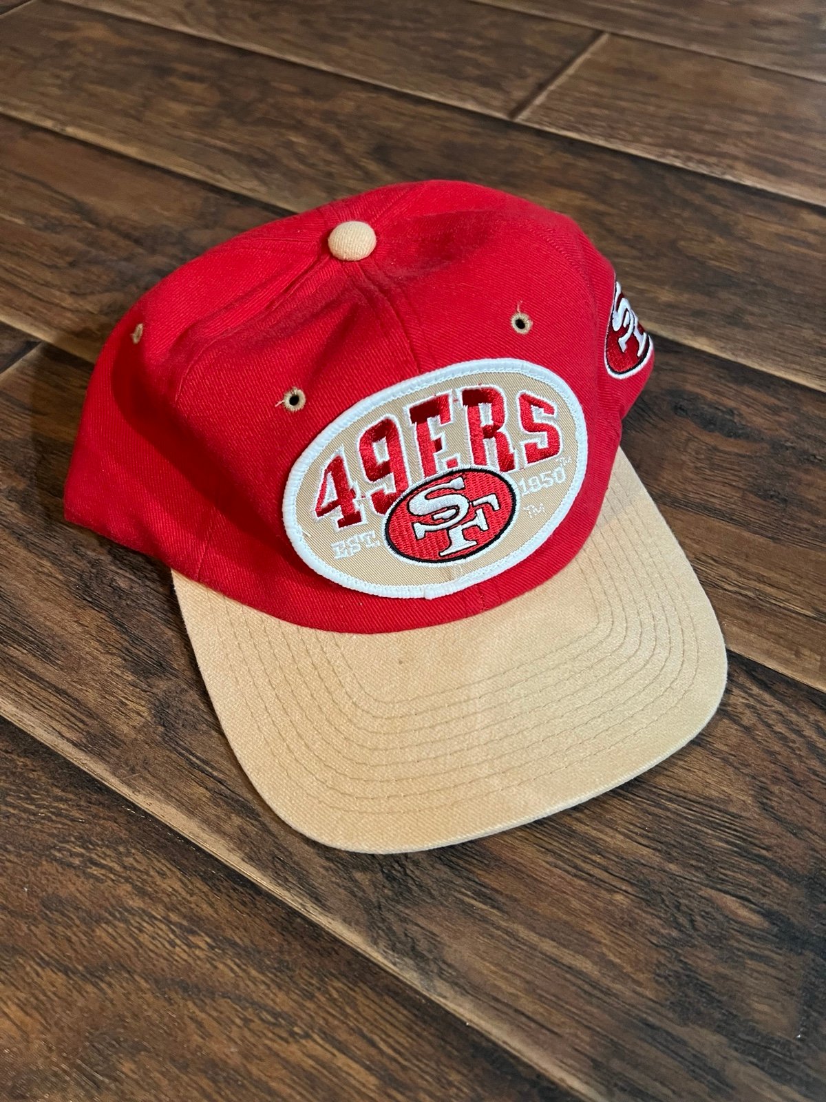 Vintage NutMeg Two-Tone San Francisco 49ers SnapBack Hat