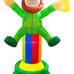 7 FT St Patrick Leprechaun on Rainbow Pot
