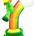 7 FT St Patrick Leprechaun on Rainbow Pot