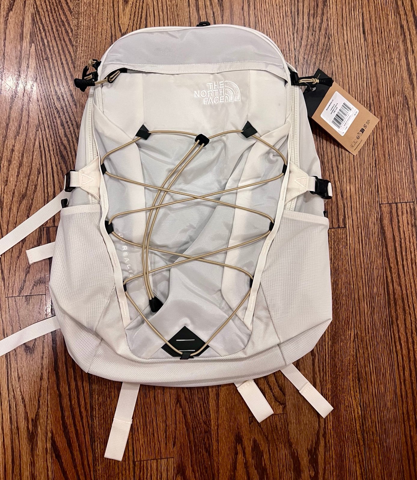 The North Face Unisex Borealis Backpack Gardenia White/Khaki