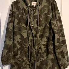Camouflage Women’s Raincoat XXL