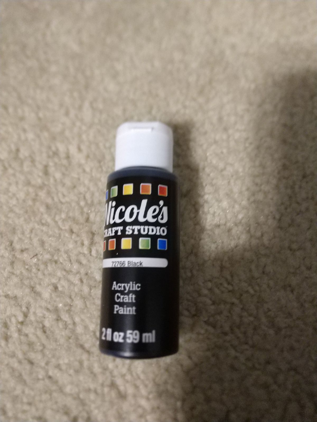 Black Paint and penny