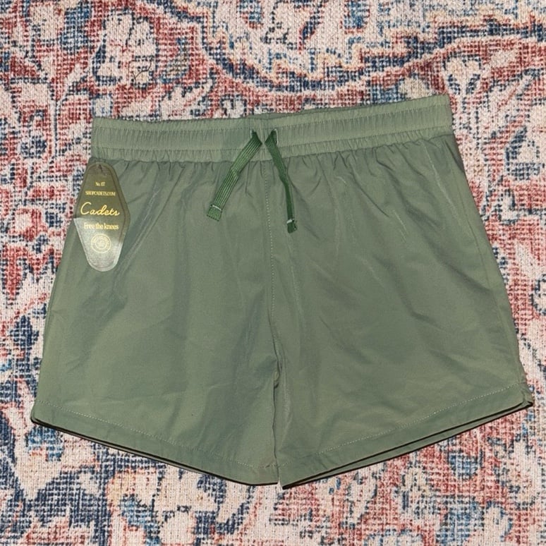 Cadets Swim Shorts in Green SZ 12/14 NWT