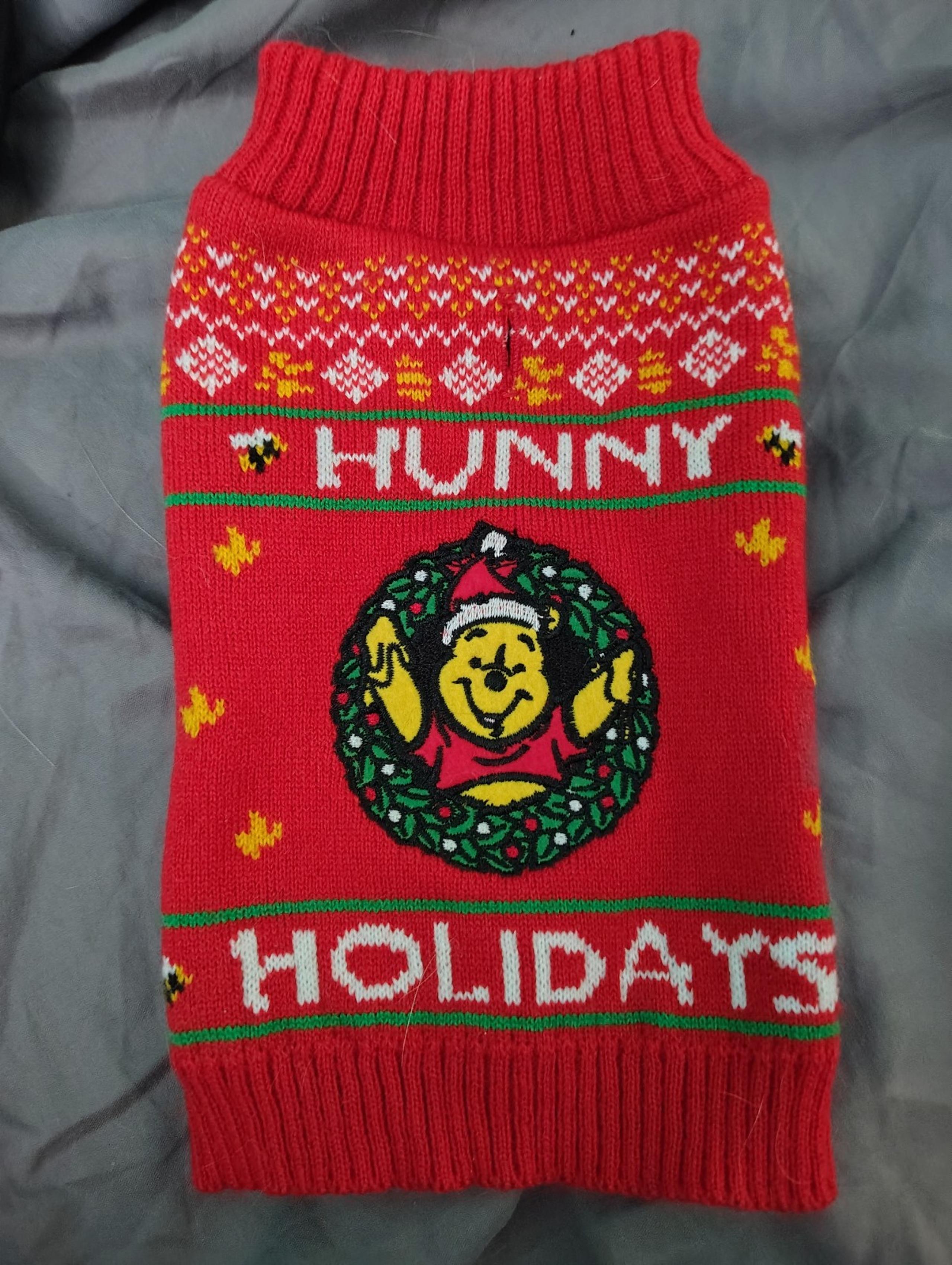 Christmas pet sweater