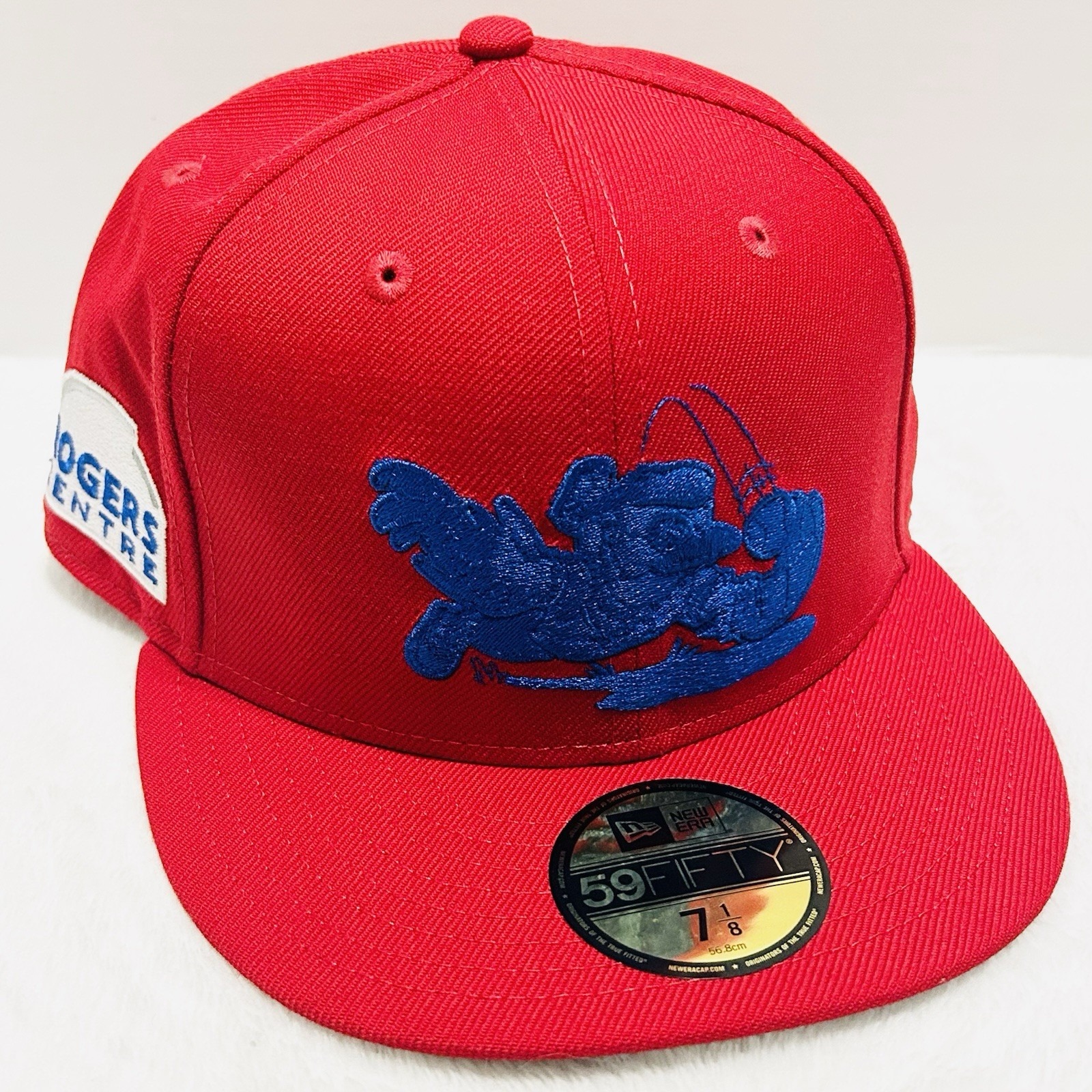 New Era Toronto Blue Jays Shadow Rogers Centre 59FIFTY Fitted Hat Cap 7 1/8 Red