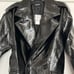 Express patent leather coat