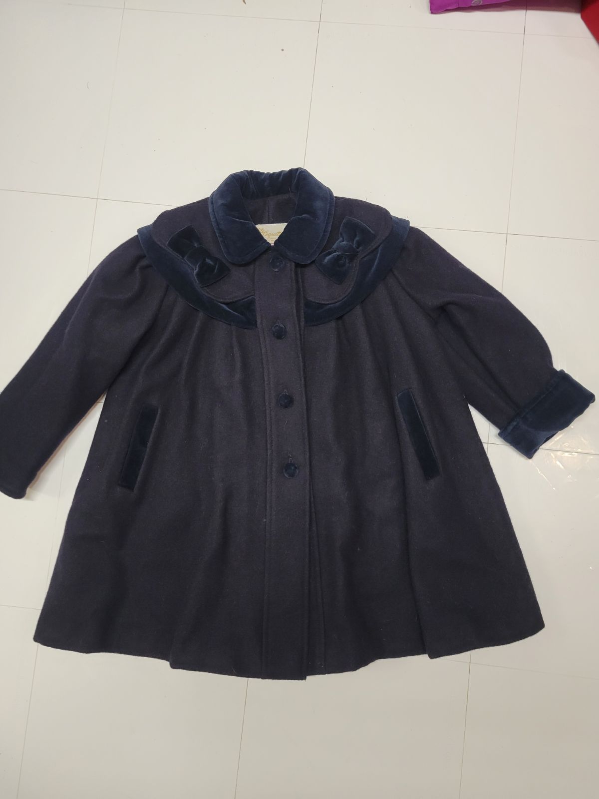 Petite Coquette wool coat