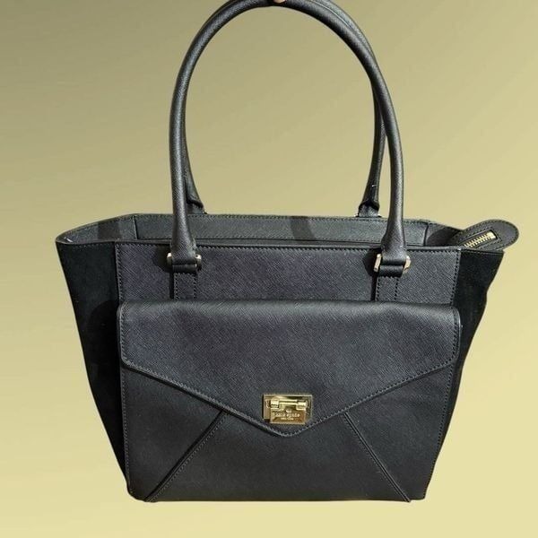 Kate Spade Leather/Suede Johanna Wesley Place Shoulder Bag / NWOT