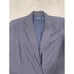 Lauren Ralph Lauren Womens Suit Jacket Blazer Navy Blue 1 Silver Button Size 12