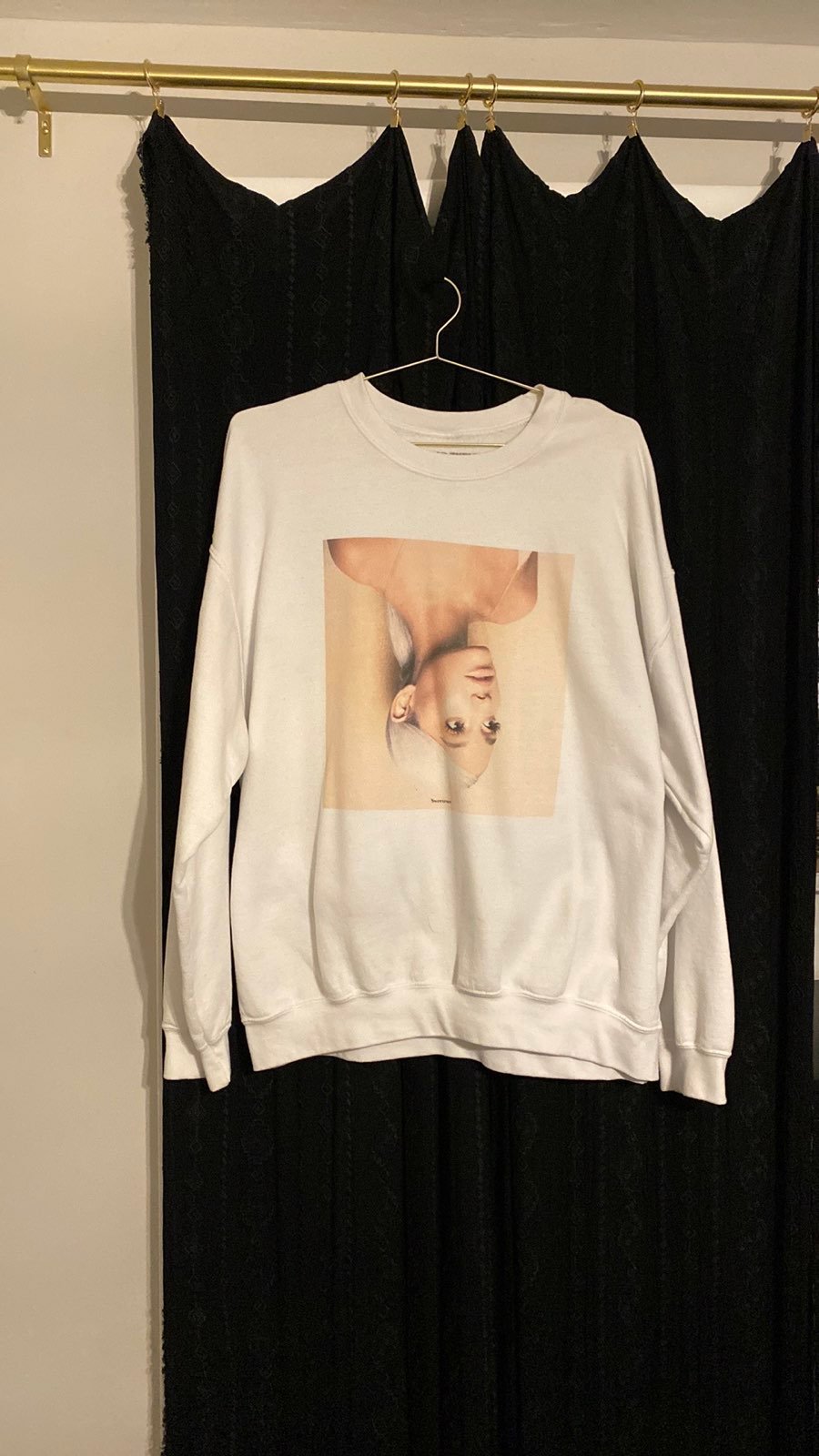 Ariana Grande Sweetener album crewneck
