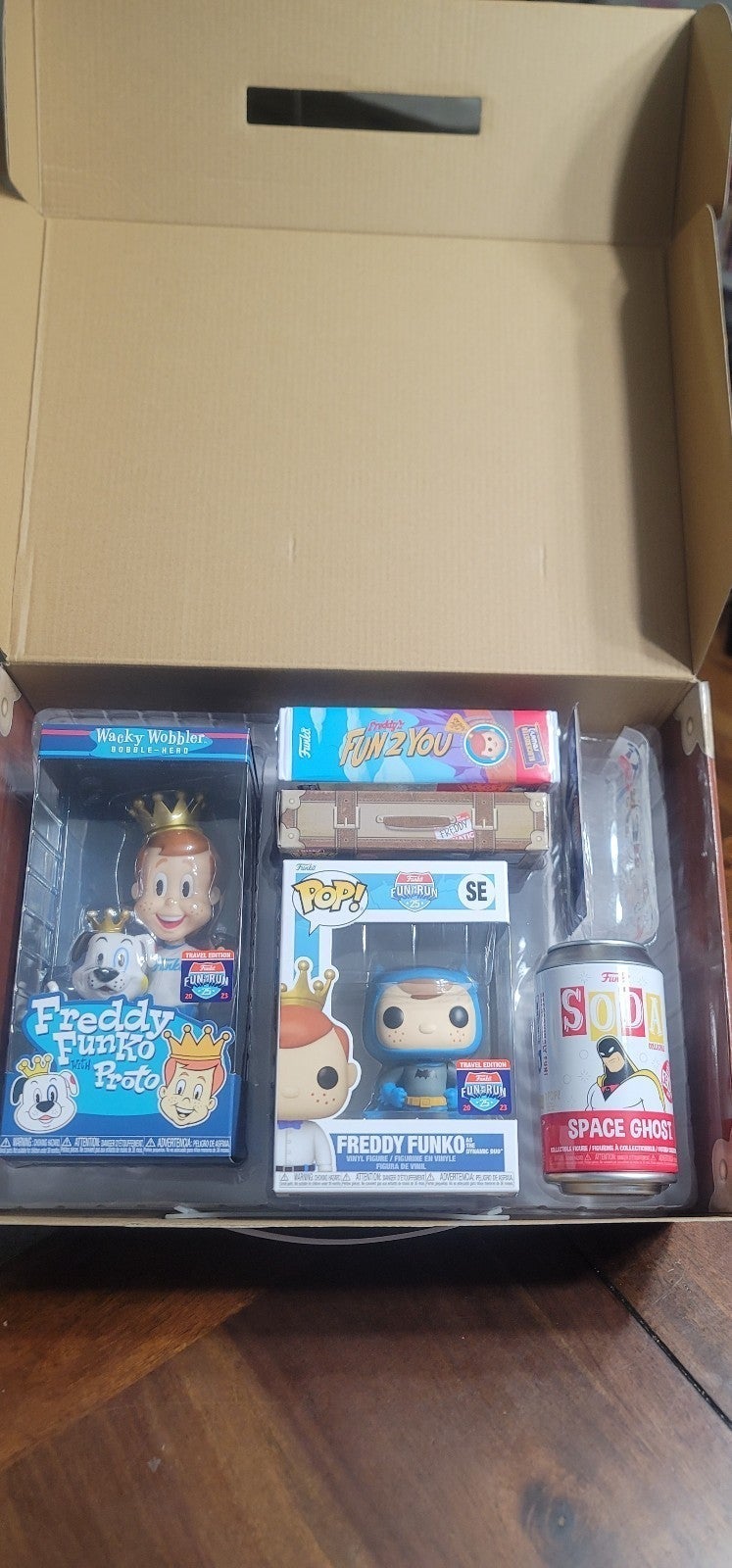 FUNKO FUN ON THE RUN COMPLETE BOX