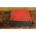 VTG Small Bradley 10.5 Wide Wood Block Cast Iron Guillotine Blade Paper Cutter