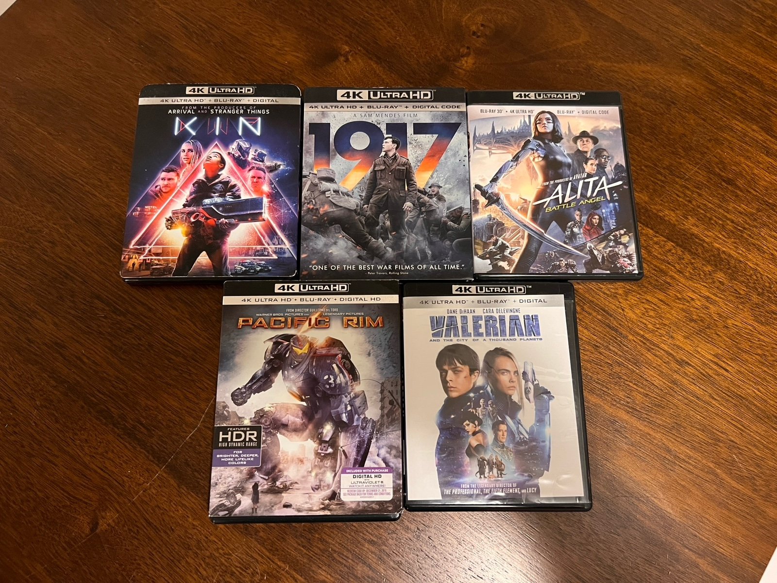 4K Ultra HD Blu-ray Movie LOT