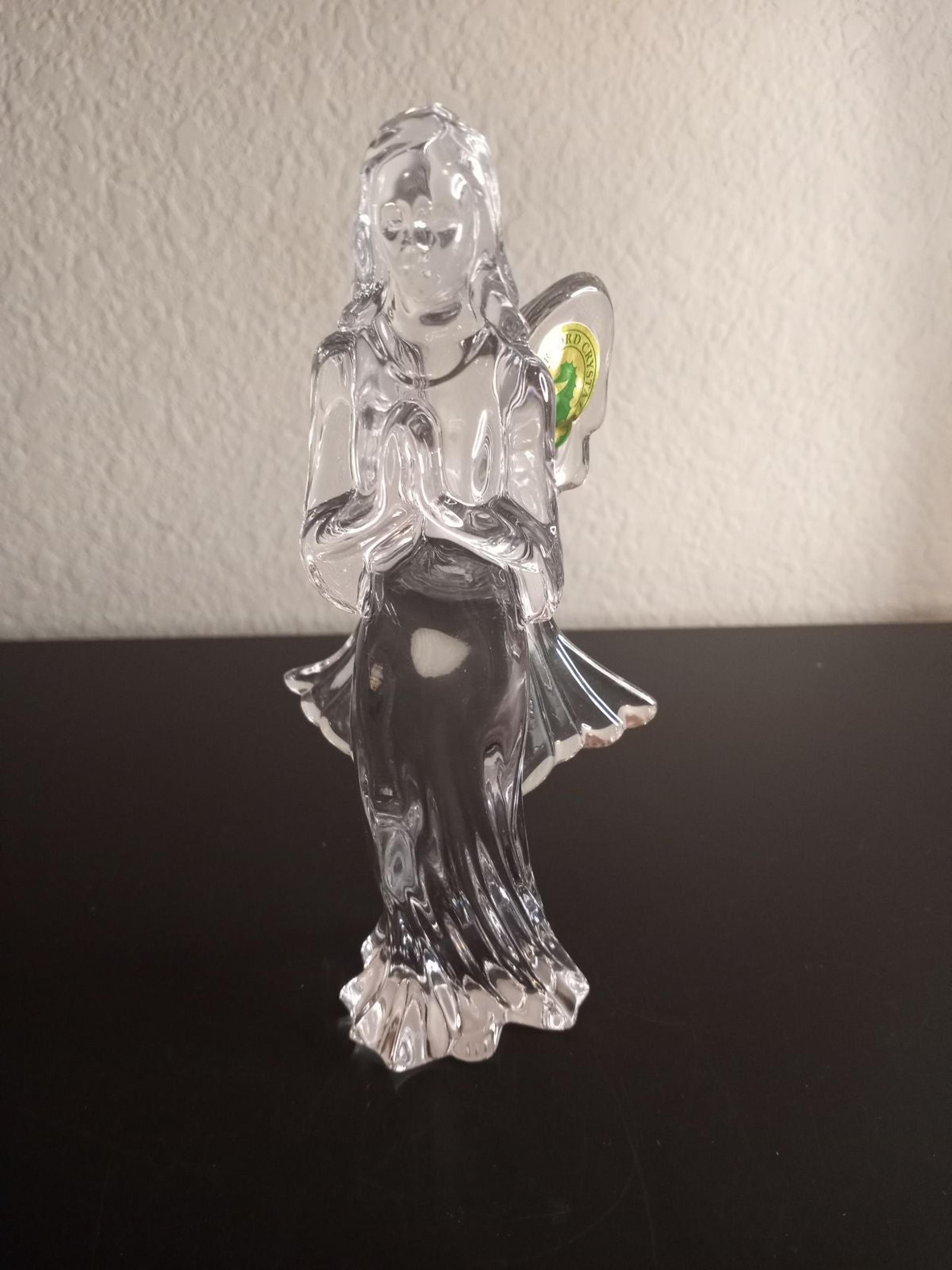 Waterford Crystal Angel Figurine 7" Tall