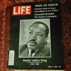LIFE Magazine April 12, 1968, Martin Luther King, MLK Shock, Ancient Egyptians