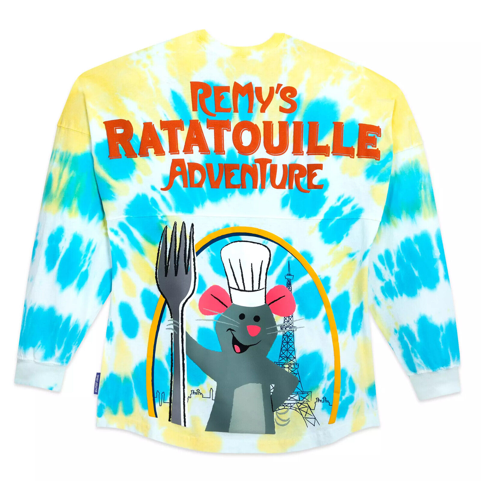Disney Remy's Ratatouille Adventure NWT XL Tie-Dye Spirit Jersey