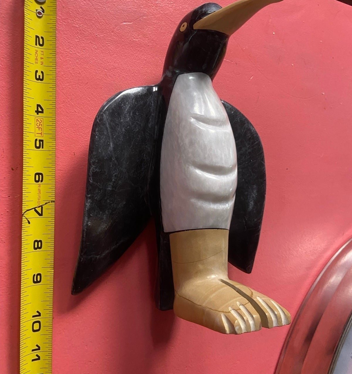 Penguin Bird statue Oxny Marble Hand made Pakistan