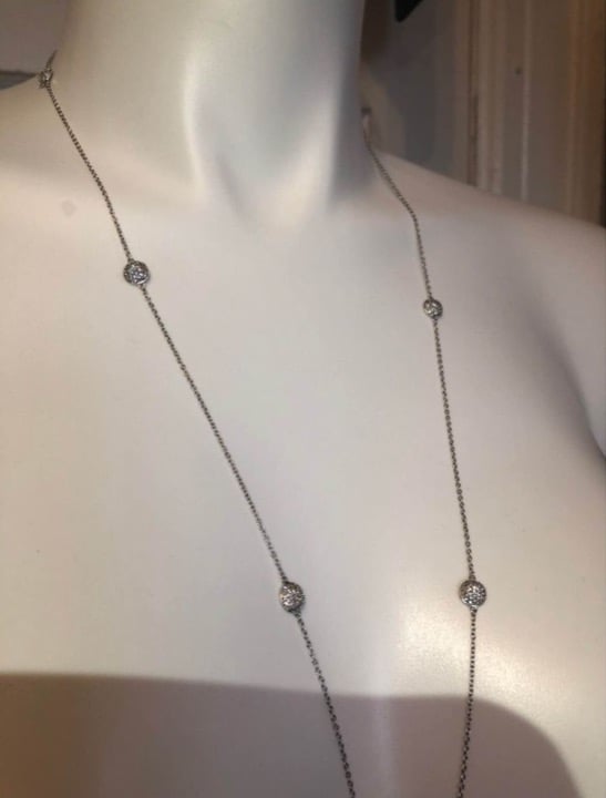 Sterling silver pendant necklace