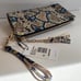 NWT Brahmin Leather luxury Snake wristlet