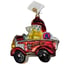 Christopher Radko RUFF N’ READY Fireman Dalmatian Fire Truck Christmas Ornament
