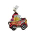Christopher Radko RUFF N’ READY Fireman Dalmatian Fire Truck Christmas Ornament