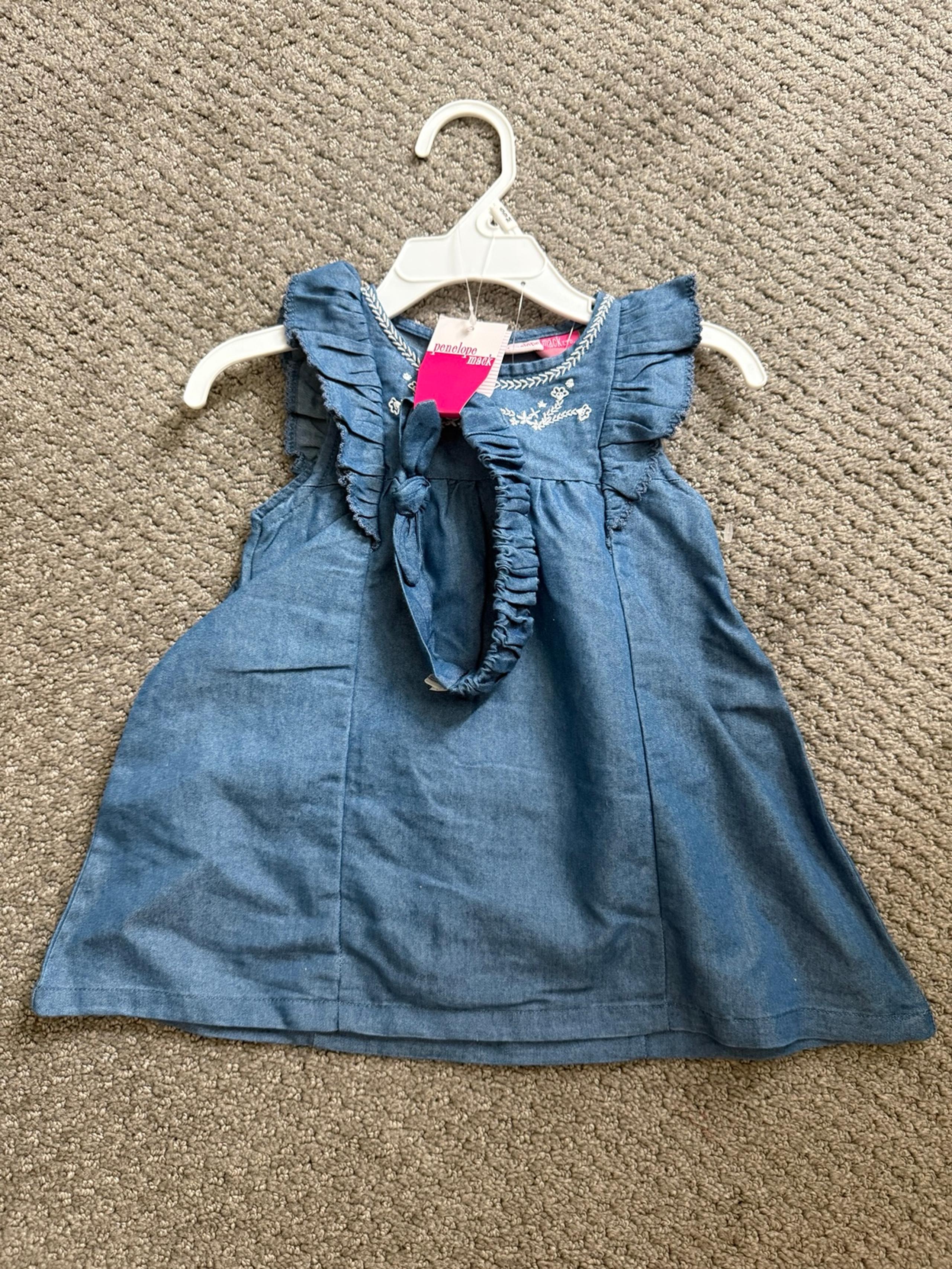 Baby girl dress and headband
