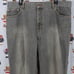 Y2K Tommy Hilfiger black wash fade loose baggy fit straight leg jeans 40/30