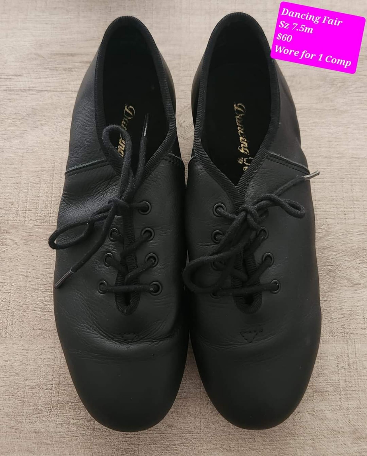 Dancing Fair Black Tap Shoe