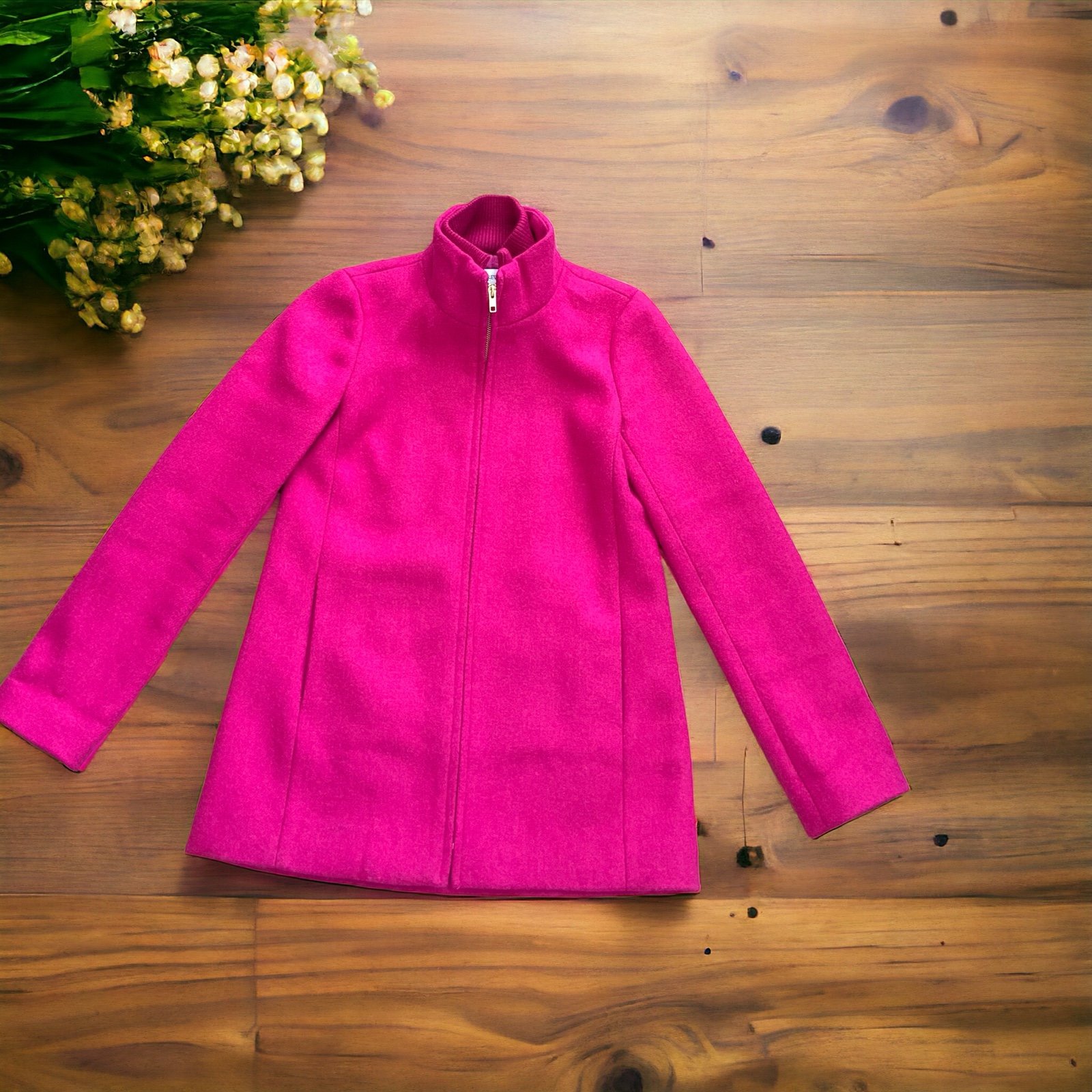 J.Crew Lodge coat in Italian stadium-cloth wool