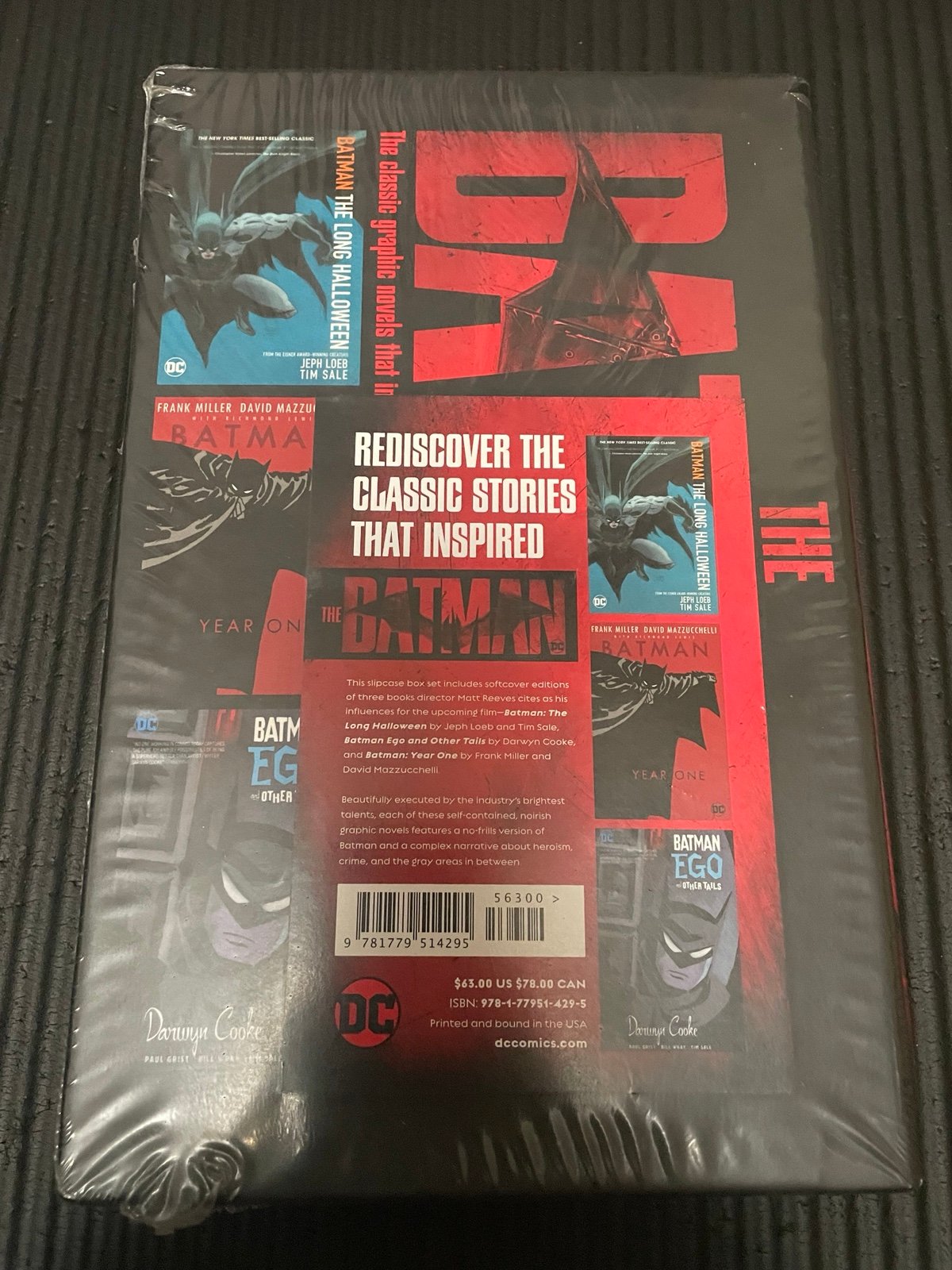 The Batman movie 3 comic Box set & The 3 Jokers HC comic