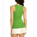 Helmut Lang Green Ribbon Sweater Tank Large