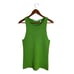 Helmut Lang Green Ribbon Sweater Tank Large