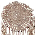Cowrie Shell Crown Headpiece Vintage 70s Flapper Macrame Seashell Bohemian MCM.