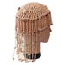 Cowrie Shell Crown Headpiece Vintage 70s Flapper Macrame Seashell Bohemian MCM.