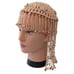 Cowrie Shell Crown Headpiece Vintage 70s Flapper Macrame Seashell Bohemian MCM.
