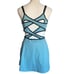 NWOT Free People One More Serve Skortsie in Eucalyptus Combo