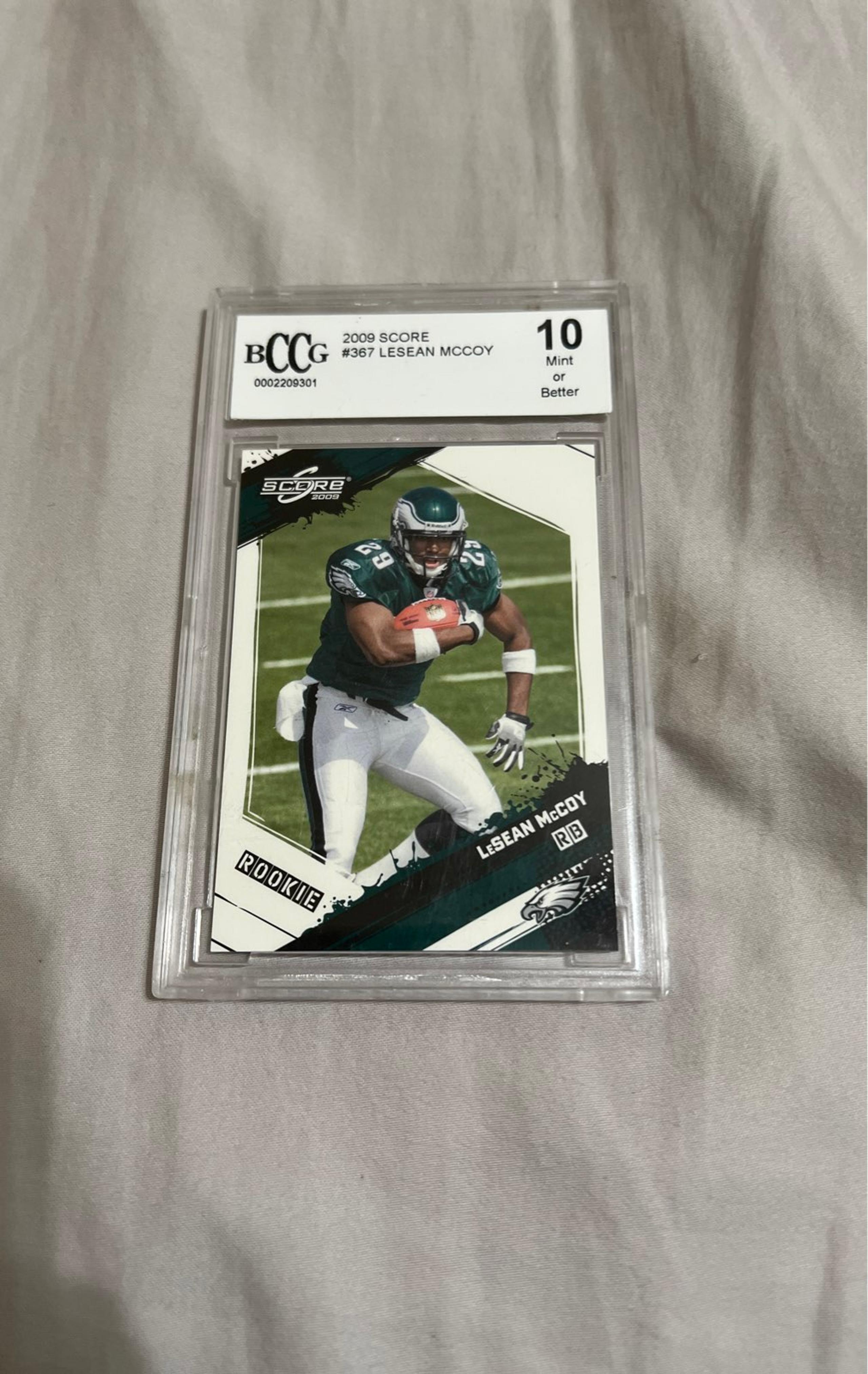 Rookie lesean mccoy philadephia eagles