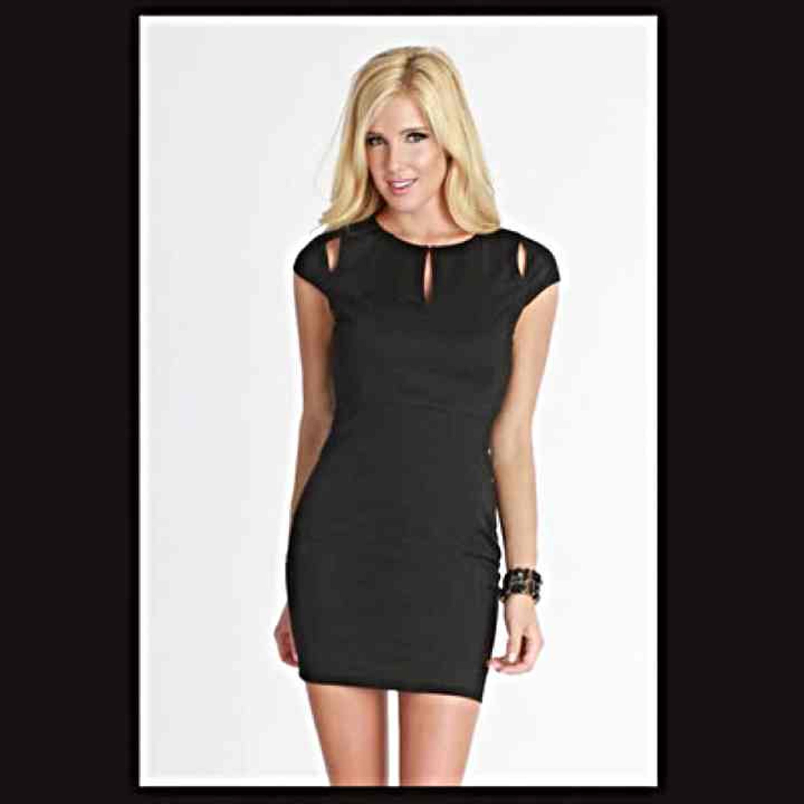 Nikibiki Black Keyhole Cutout Dress