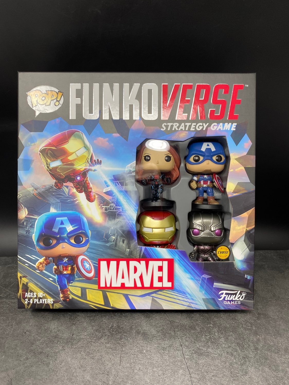 Funkoverse Marvel 4 Pack Board Game (CHASE)