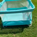 Vintage EXTRA LARGE Evenflo Baby Folding Mesh Playpen Play pen Playard