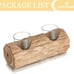 Wood Tealight Candle Holder Decorative Votive Candle Holders