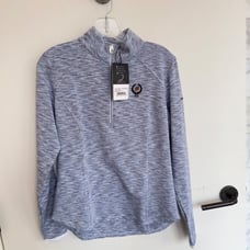 Zero Restriction Women's Long Sleeve Shae Zip Mock, New with Tags, Nassau CC.