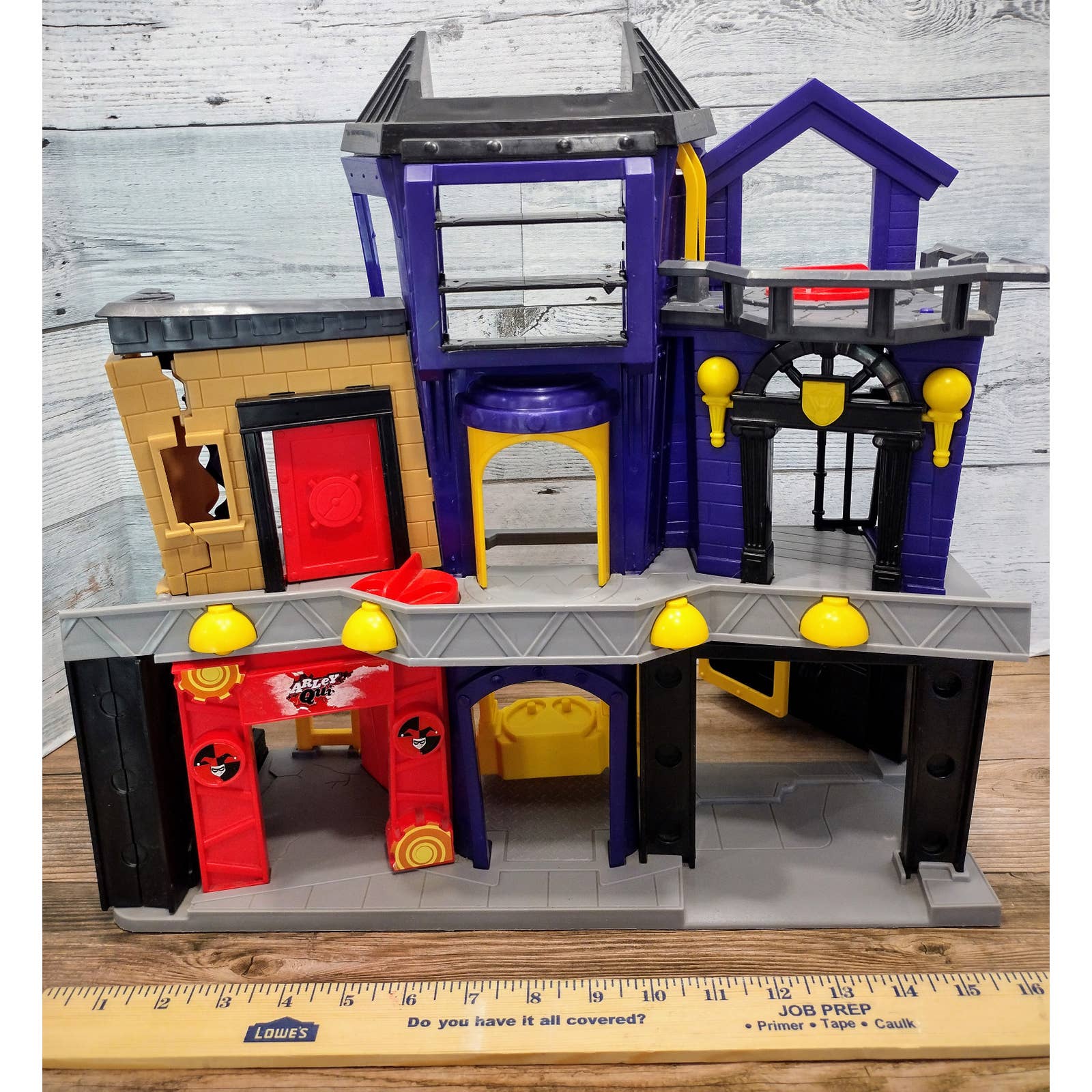 2011 Fisher Price DC Super Friends Imaginext Batgirl City Harley Playset (W9637)